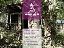 Tablet Screenshot of junglelodgetikal.com